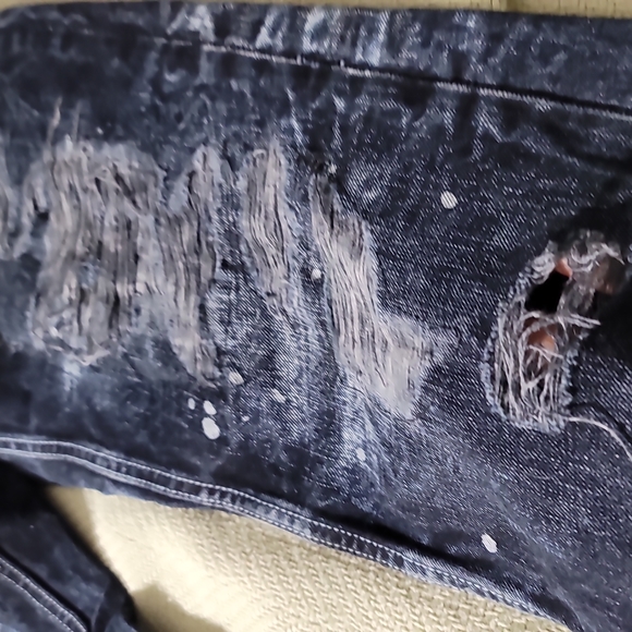 Jordan Craig Legacy Edition Collins Factory Dest. Denim Jeans 32/32* - Picture 10 of 10